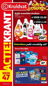 Kruidvat folder voorblad