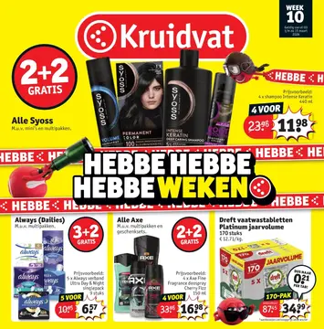 Kruidvat folder voorblad