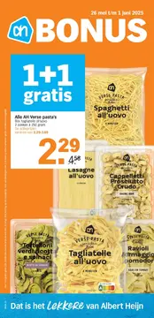 Albert Heijn folder voorblad