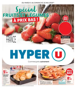 Hyper U couverture de brochure