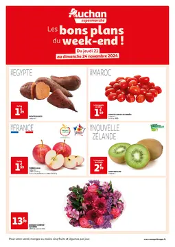 Auchan couverture de brochure