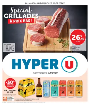 Hyper U couverture de brochure