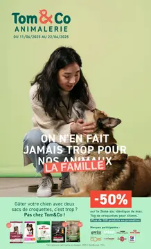 Tom & Co couverture de brochure