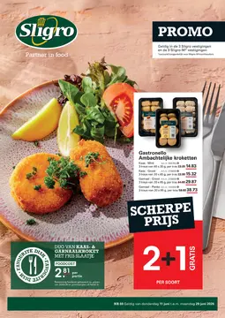 Sligro folder voorblad