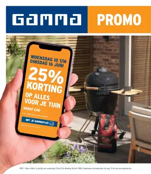 GAMMA folder voorblad