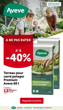 Aveve couverture de brochure