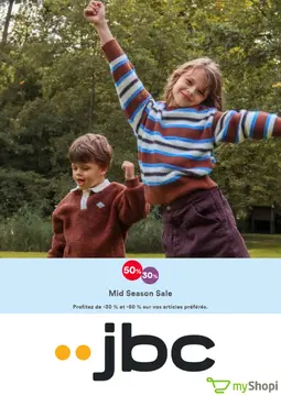 JBC couverture de brochure