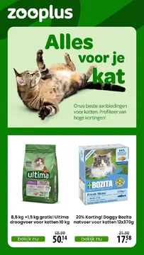 Zooplus folder voorblad