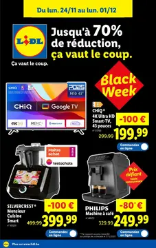 Lidl couverture de brochure