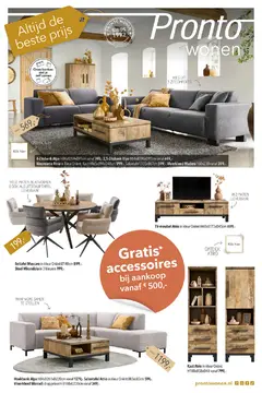 Pronto Wonen folder voorblad