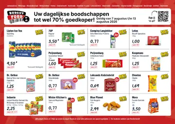 Budget Food folder voorblad
