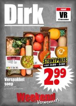 Dirk Weekendverwenners folder voorblad