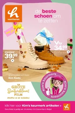 vanHaren Schoenen folder voorblad