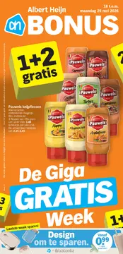 Albert Heijn couverture de brochure