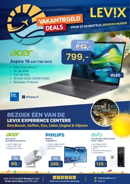 Levix folder voorblad