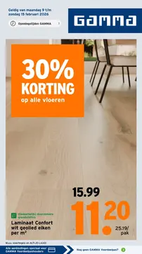 GAMMA folder voorblad