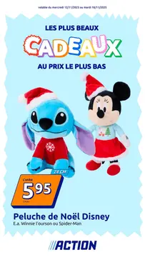 Action couverture de brochure