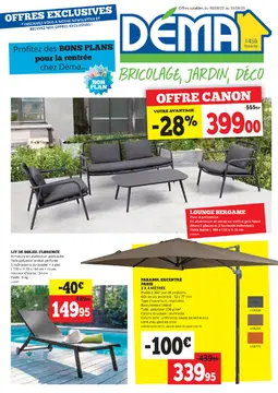 DÉMA couverture de brochure