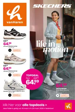vanHaren Schoenen folder voorblad