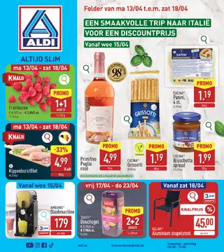 ALDI folder voorblad