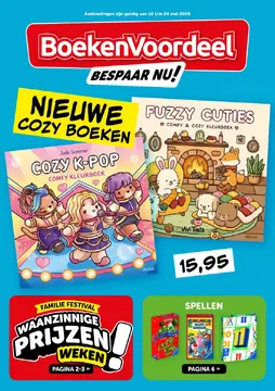 BoekenVoordeel folder voorblad