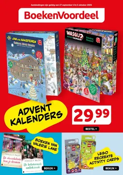 BoekenVoordeel folder voorblad