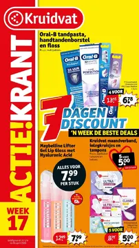 Kruidvat folder voorblad