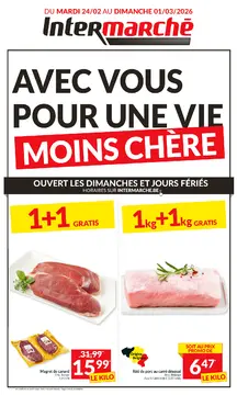 Intermarché couverture de brochure