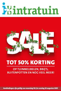 Intratuin folder voorblad