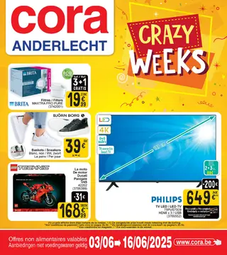 Cora couverture de brochure