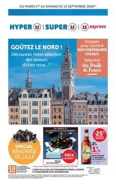 Hyper U couverture de brochure