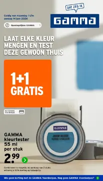 GAMMA folder voorblad