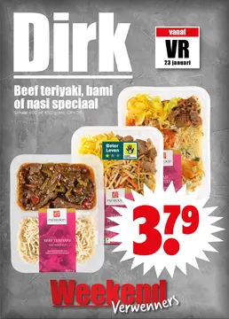 Dirk Weekendverwenners folder voorblad