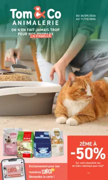 Tom & Co couverture de brochure