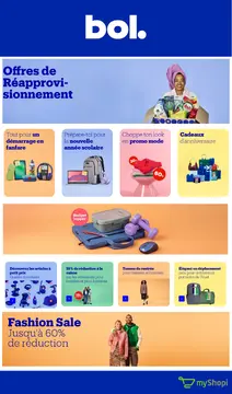 Bol.com couverture de brochure