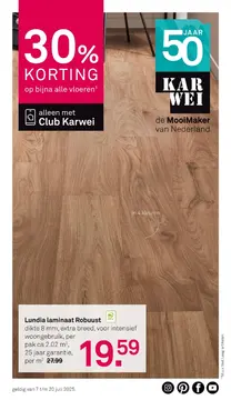 Karwei folder voorblad