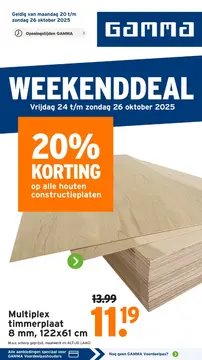 GAMMA folder voorblad
