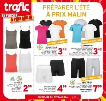 Trafic couverture de brochure