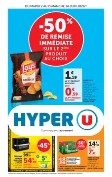 Hyper U couverture de brochure