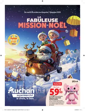Auchan couverture de brochure