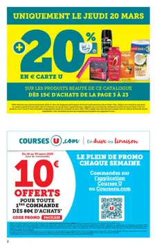 Hyper U couverture de brochure