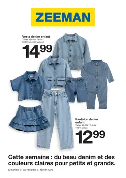 Zeeman couverture de brochure