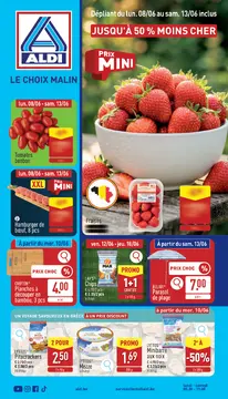 ALDI couverture de brochure