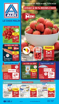 ALDI couverture de brochure