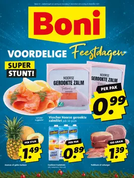 Boni folder voorblad