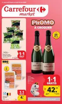 Carrefour Market couverture de brochure