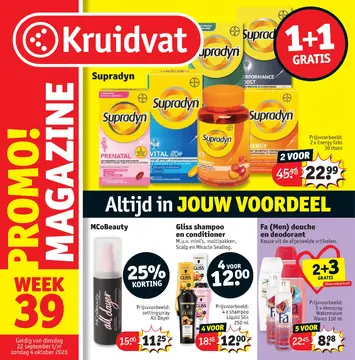 Kruidvat folder voorblad