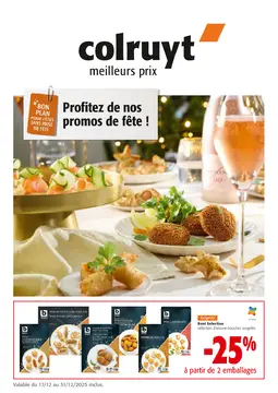 Colruyt couverture de brochure