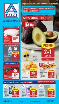 ALDI couverture de brochure