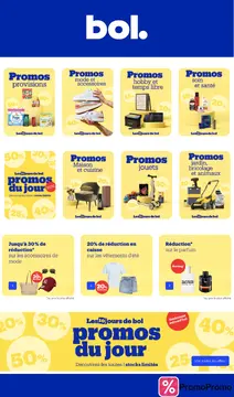 Bol.com couverture de brochure
